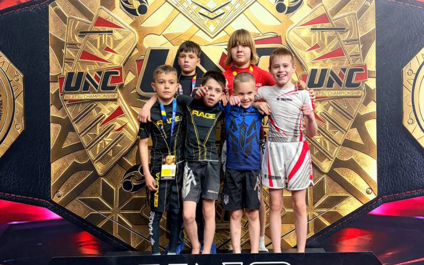 Дитячі змагання RAGE MMA